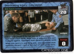 Debilitating Injury: Concussion